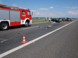 Wypadek śmiertelny na A4