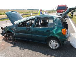 Wypadek śmiertelny na A4