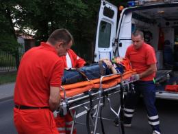 Potrącenie na ulicy Domańskiego