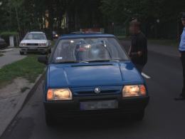 Potrącenie na ulicy Domańskiego