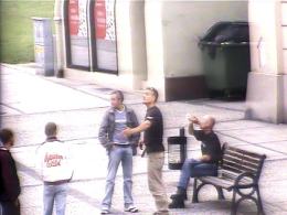 Niecodzienny "spektakl" na prudnickim Rynku