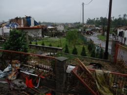 Trąba powietrzna nad Opolszczyzną