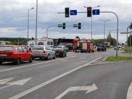 Cztery osoby ranne w wypadku