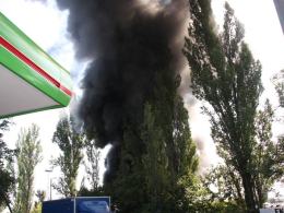 Pożar przy ul. Armii Krajowej