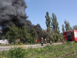 Pożar przy ul. Armii Krajowej