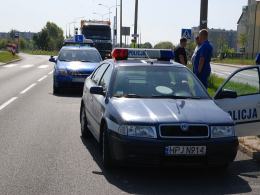 Nie zatrzymał się przed przejściem