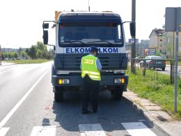 Nie zatrzymał się przed przejściem