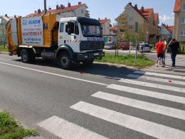 Nie zatrzymał się przed przejściem