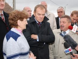 Premier sprawdzał jak idzie odbudowa
