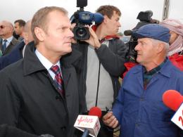 Premier sprawdzał jak idzie odbudowa