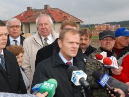 Premier sprawdzał jak idzie odbudowa
