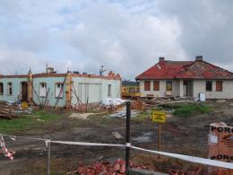 Premier sprawdzał jak idzie odbudowa