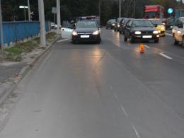 Wymusił pierwszeństwo na motorze