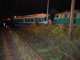Opole: Wykoleił się pociąg