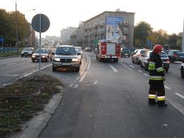 Rozlany olej sparaliżował miasto