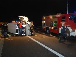 Pięć osób rannych w wypadku na A4