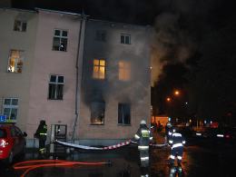 Pożar mieszkania na ul. Wrocławskiej