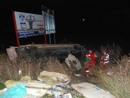 Wypadek karetki na obwodnicy