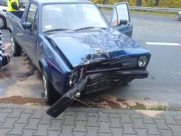 Potrącenie motocyklisty w Krapkowicach