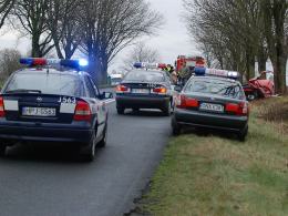 Tragiczny wypadek koło Namysłowa