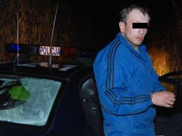 30-letni Sebastian S. uciekał przed policją mając w wydychanym powietrzu ponad 2 promile alkoholu.