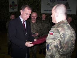 Szef MON gościł u opolskich żołnierzy