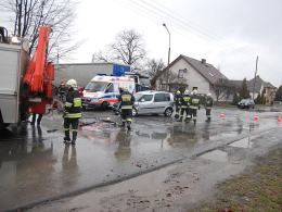 Wymusił pierwszeństwo