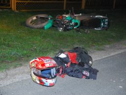 Jeździł motorem bez prawa jazdy