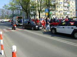 Potrącenie na przejściu dla pieszych