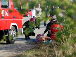 Wypadek awionetki w Skarbimierzu
