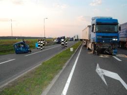Wymusił pierwszeństwo i zginął