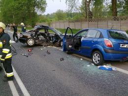 Pasażer audi zginął w wypadku