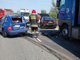 Wypadek na obwodnicy Opola