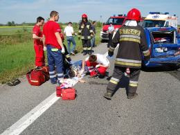 Wypadek na obwodnicy Opola