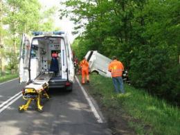 Wypadek śmiertelny pod Kluczborkiem