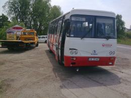 Rowerzystka potrącona przez autobus