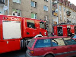 Pożar mieszkania w Opolu