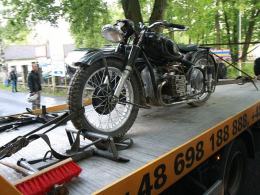 Trzy wypadki śmiertelne z udziałem motorów