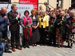 Alibabki, Skaldowie i Rynkowski odsłonili swoje gwiazdy na Rynku