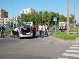 Potrącenie na pasach w Opolu