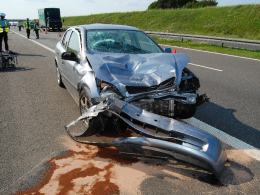 Tragiczny wypadek na pasie awaryjnym na A4