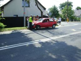 22-letni motocyklista ranny w wypadku