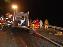 Groźny wypadek na autostradzie A4