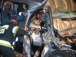 Groźny wypadek na autostradzie A4