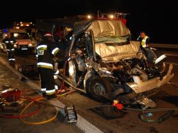 Groźny wypadek na autostradzie A4