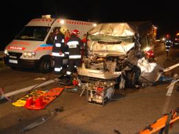 Groźny wypadek na autostradzie A4