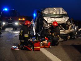 Groźny wypadek na autostradzie A4