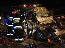 Groźny wypadek na autostradzie A4
