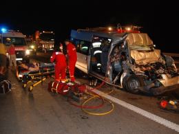 Groźny wypadek na autostradzie A4