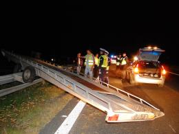 Karambol na autostradzie A4